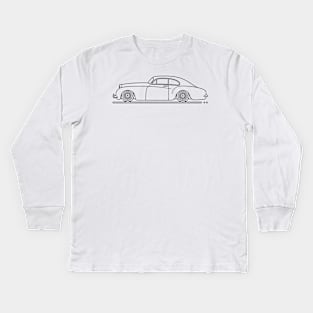 retro car b Kids Long Sleeve T-Shirt